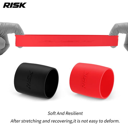 Par de Anéis de Silicone para Guidão de Bicicleta