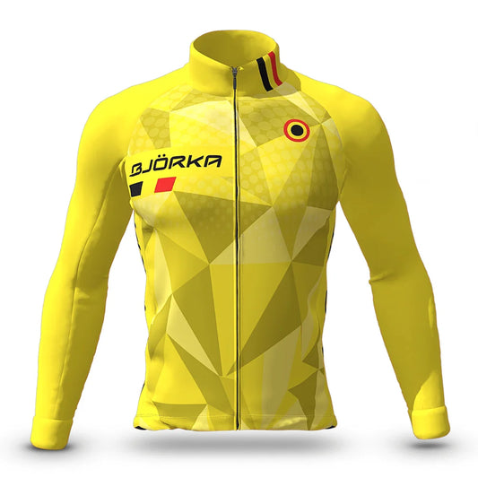 Jersey de Ciclismo Masculina Bjorka Manga Longa