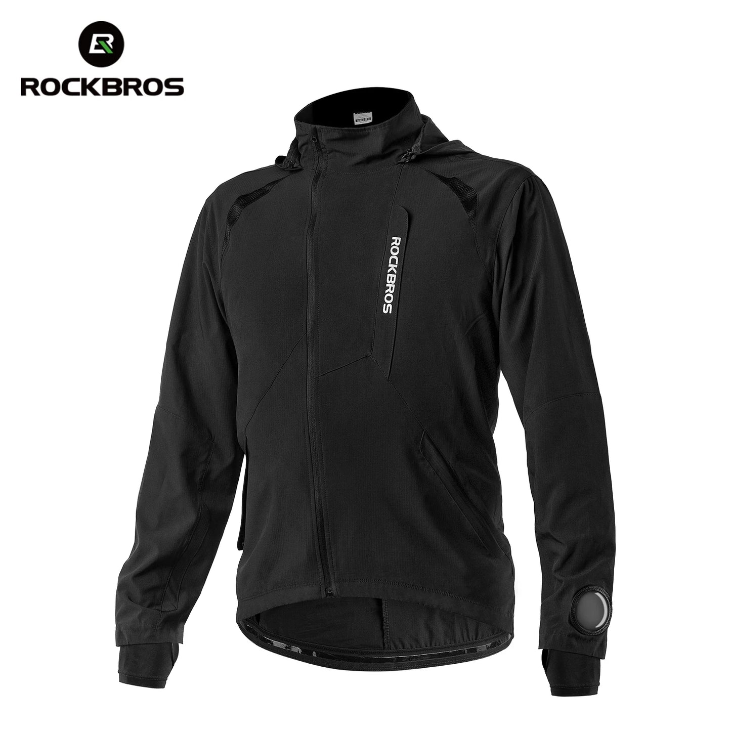 Jaqueta de Ciclismo Masculina ROCKBROS com Capuz