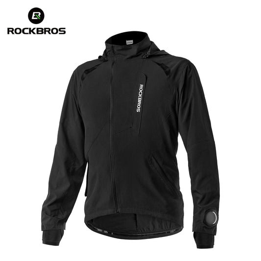 Jaqueta de Ciclismo Masculina ROCKBROS com Capuz