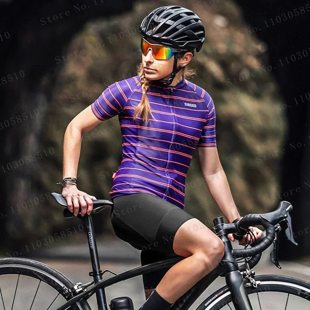 Conjunto Feminino de Ciclismo