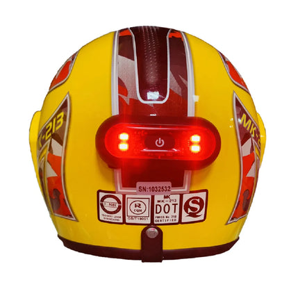 Rear Light for Cycling Helmet