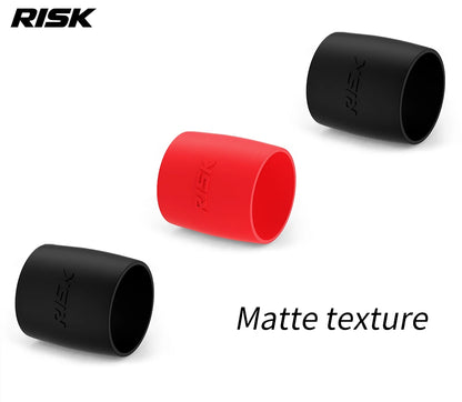Par de Anéis de Silicone para Guidão de Bicicleta