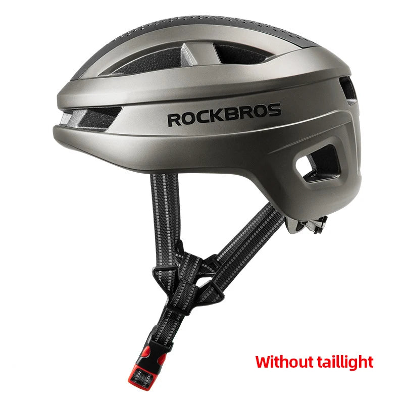Capacete de Ciclismo ROCKBROS com Luz 9 Modos