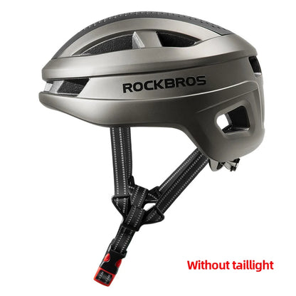 Capacete de Ciclismo ROCKBROS com Luz 9 Modos