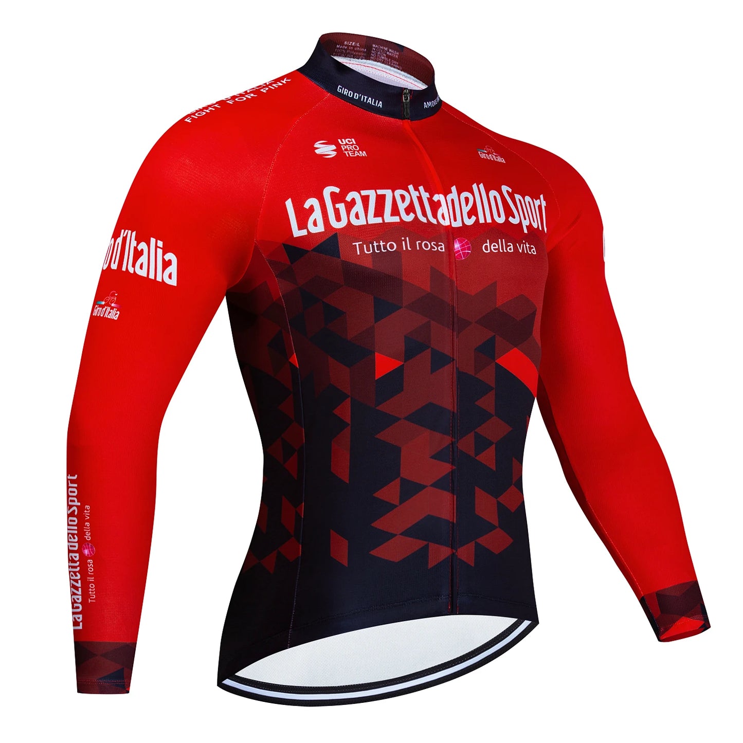 Jaqueta de Ciclismo Giro d’Italia Manga Longa