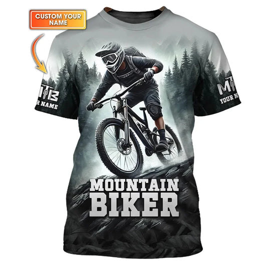 Camiseta de Ciclismo Masculina Mountain Bike