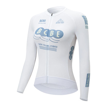 Camisa de Ciclismo Feminina Aero Fit Manga Longa