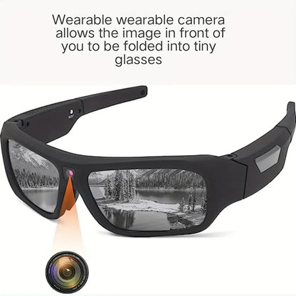 Óculos Câmera 4K HD – Smart Glasses p/ Gravação
