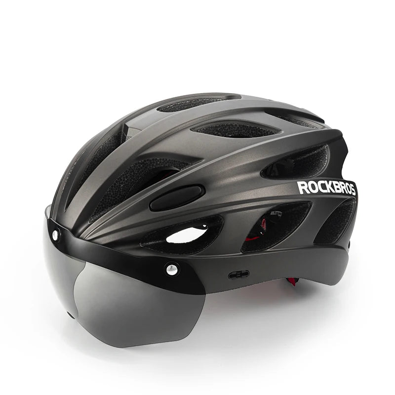 ROCKBROS Lightweight Integrated Cycling Helmet