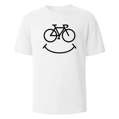 Camiseta Casual Bike Smile