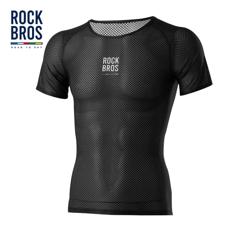 Camisa de Ciclismo ROCKBROS Road to Sky Manga Curta