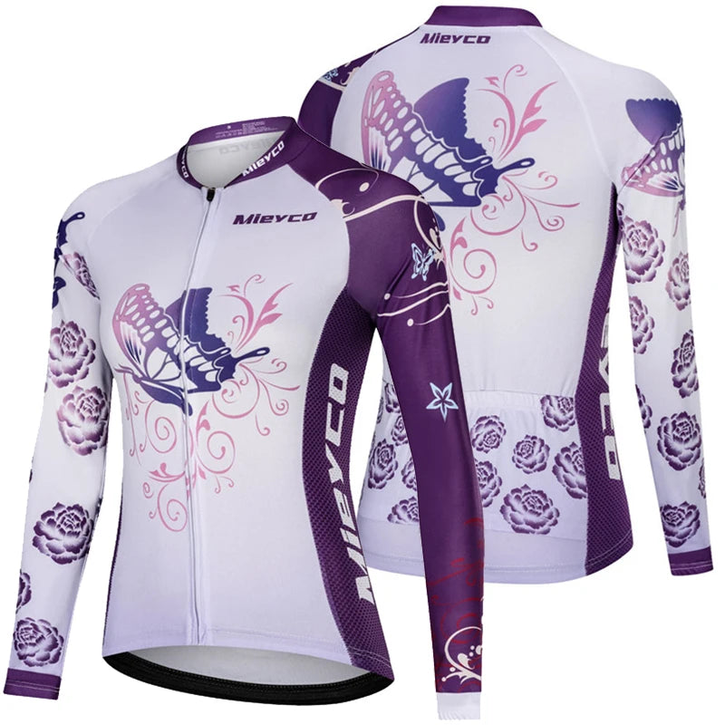 Camisa de Ciclismo Feminina MIEYCO