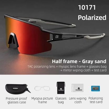 Óculos de Ciclismo ROCKBROS Polarizado UV400