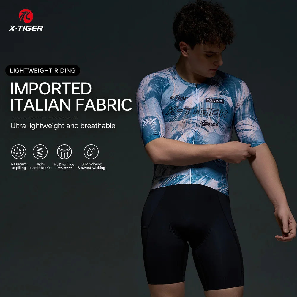 Jersey de Ciclismo Masculina X-TIGER