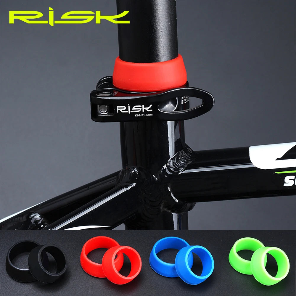 Protetor de Canote de Selim para Bicicleta em Silicone Impermeável