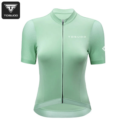 Camisa de Ciclismo Feminina TOSUOD