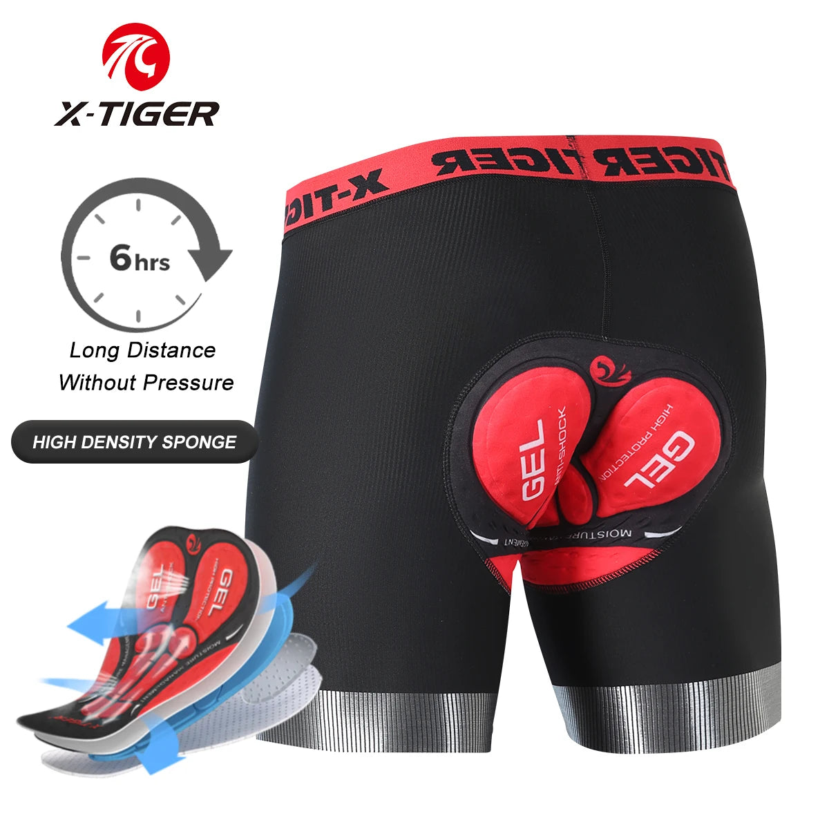 X-TIGER Cycling Underwear Shorts