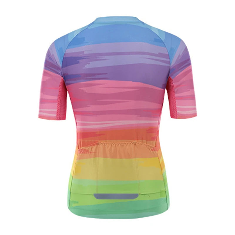 Camisa de Ciclismo Feminina Pro Team