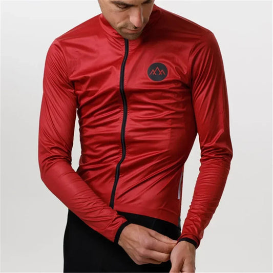 Jaqueta de Ciclismo Corta-Vento e Impermeável