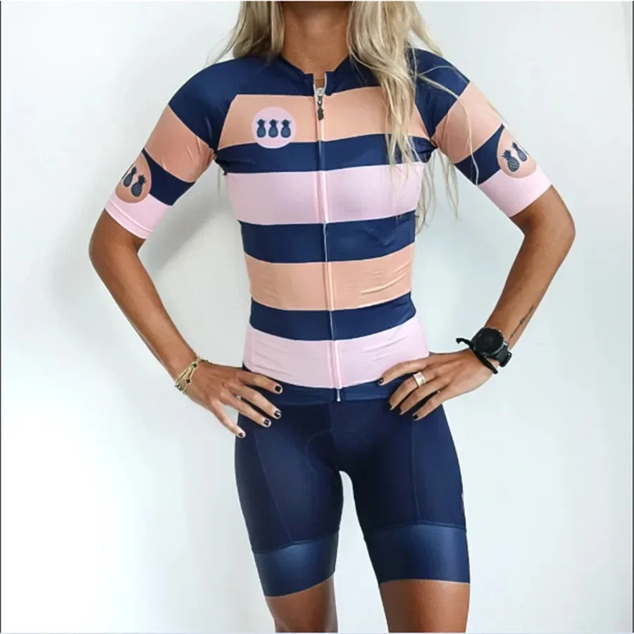 Conjunto de Ciclismo Feminino Tres Pinas