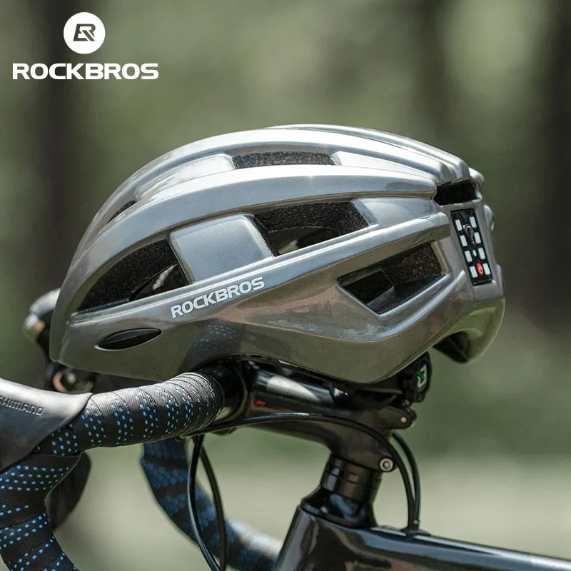 Capacete de Ciclismo ROCKBROS com Luz USB