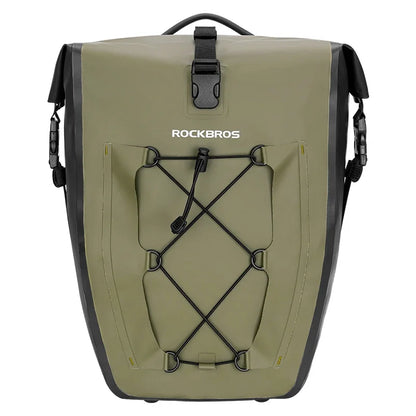Bolsa Traseira para Bagageiro de Bicicleta 25L Impermeável ROCKBROS