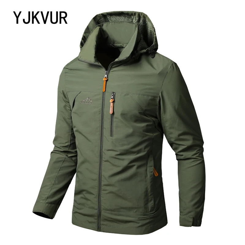 Jaqueta Masculina Esportiva YJKVUR Outono Inverno