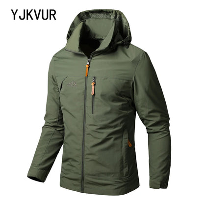 Jaqueta Masculina Esportiva YJKVUR Outono Inverno