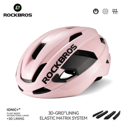 Capacete de Ciclismo ROCKBROS em Fibra de Carbono