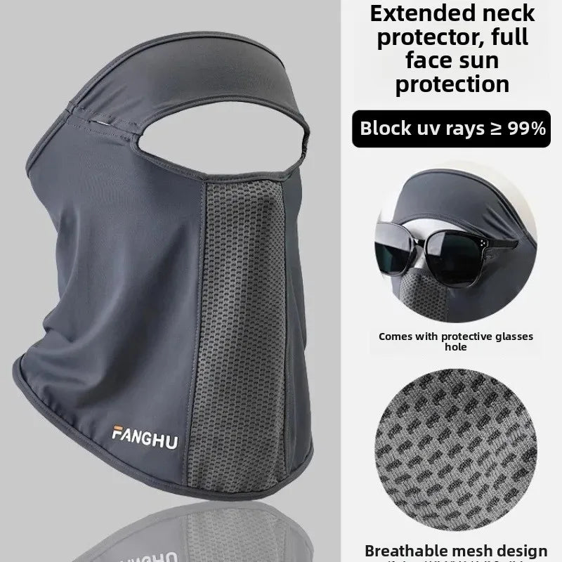 Máscara Facial Esportiva com Proteção UV