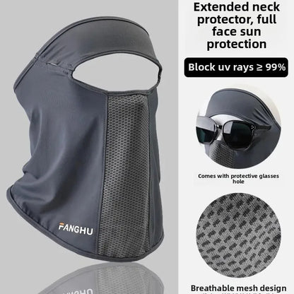 Máscara Facial Esportiva com Proteção UV