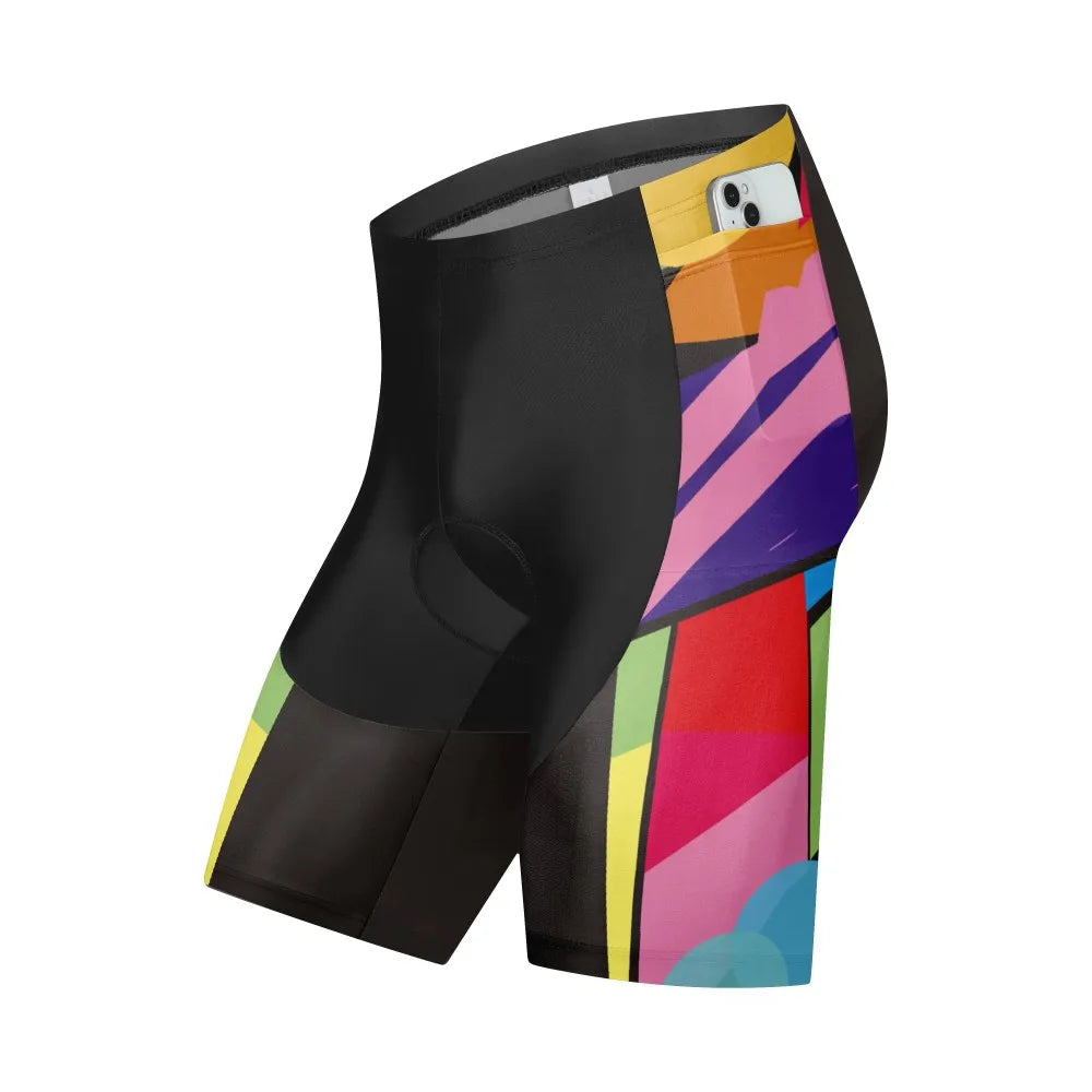 Bermuda de Ciclismo Masculina com Forro 9D em Gel