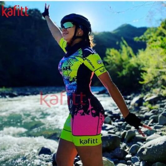Macaquinho Feminino de Ciclismo KAFITT