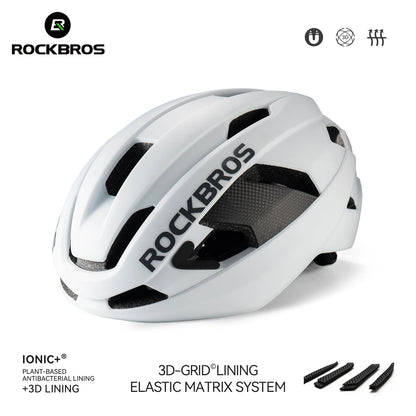 Capacete de Ciclismo ROCKBROS em Fibra de Carbono