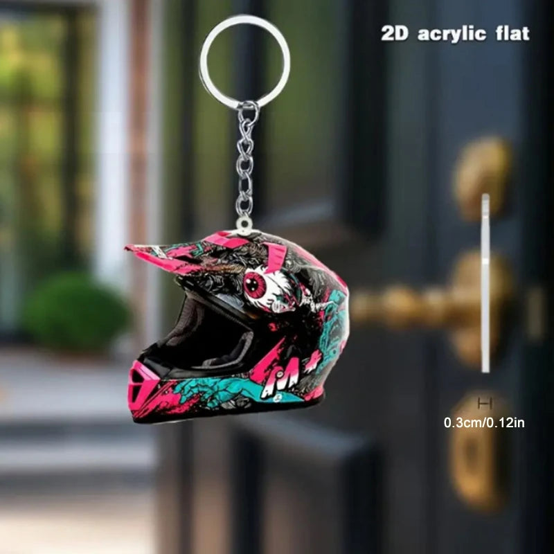 Chaveiro Capacete 2D