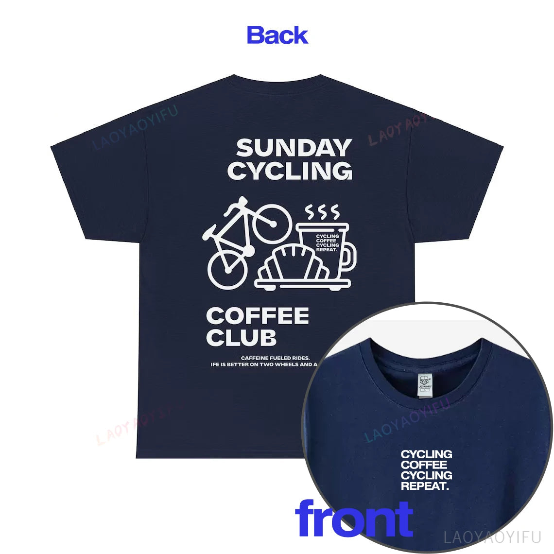 T-Shirt Sunday Cycling Coffee Club