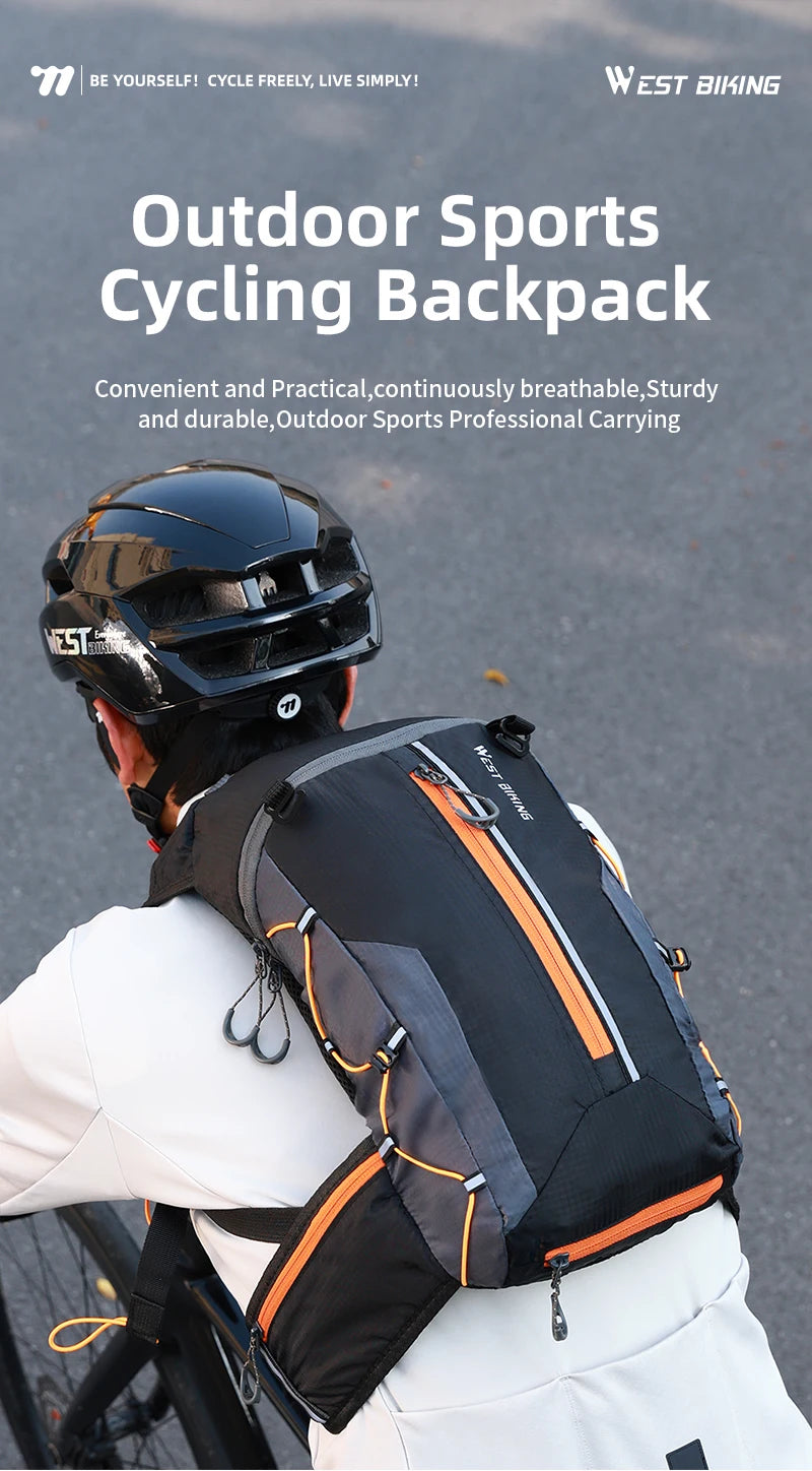 Mochila de Hidratação WEST BIKING 10L