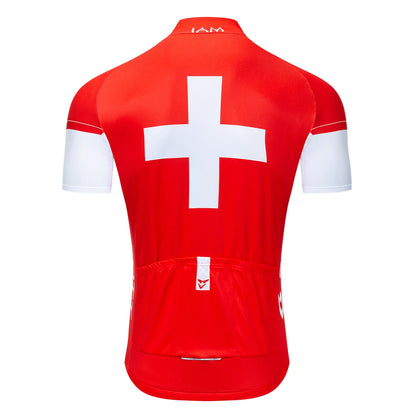Camisa de Ciclismo Masculina IAM Team