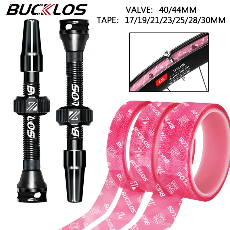 Válvulas Tubeless BUCKLOS 40/44mm