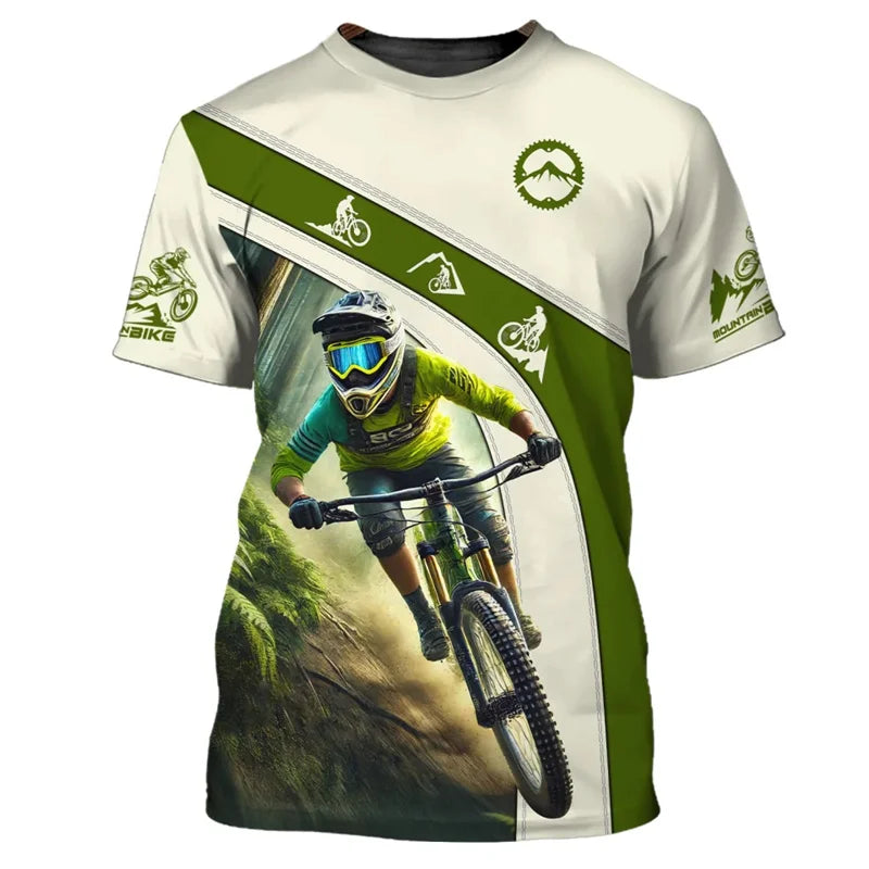 Camiseta de Ciclismo Masculina Mountain Bike