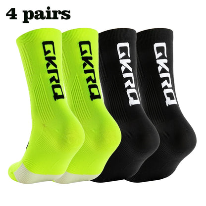Kit 4 Pares Meias de Ciclismo Compressivas