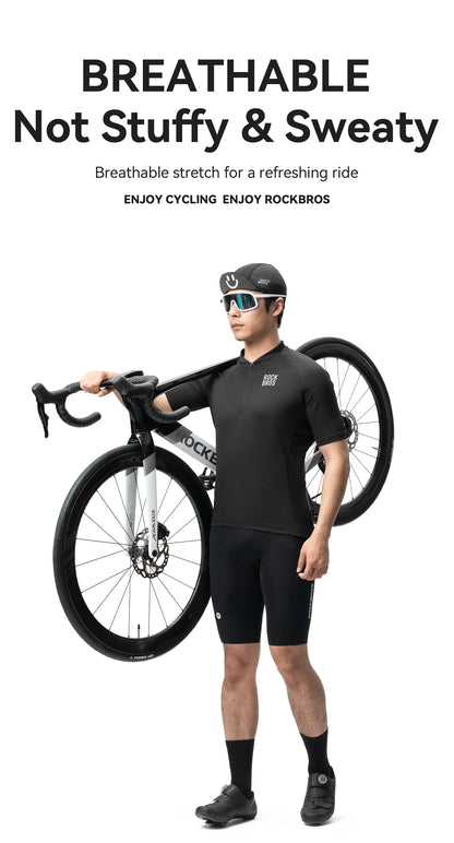 Camisa de Ciclismo Masculina ROCKBROS