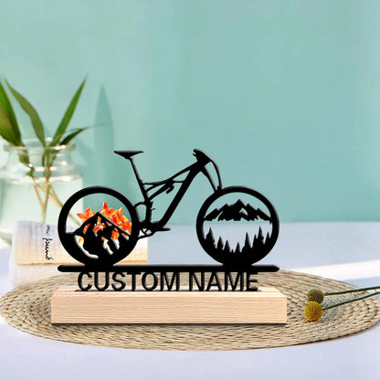 Bicicleta em Metal
