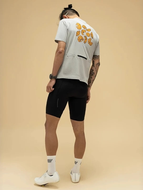 Camisa de Ciclismo Unissex Manga Curta