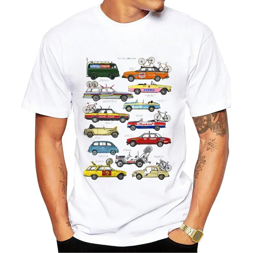 Camiseta Masculina Vintage Sports Bike