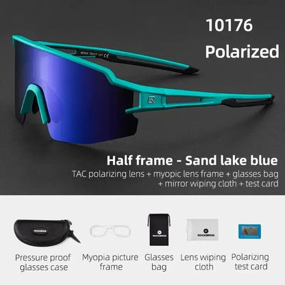 Óculos de Ciclismo ROCKBROS Polarizado UV400