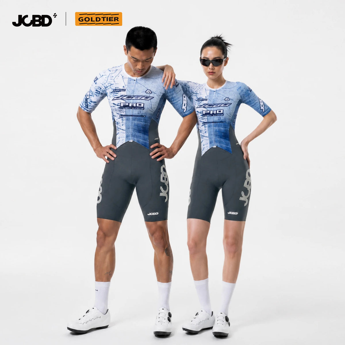 Macaquinho de Ciclismo JCBD GOLD Aero Performance