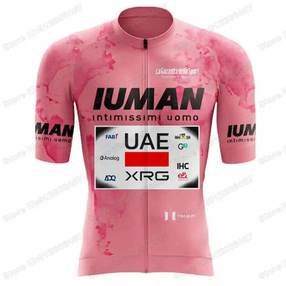 Camisa de Ciclismo Masculina UAE Team