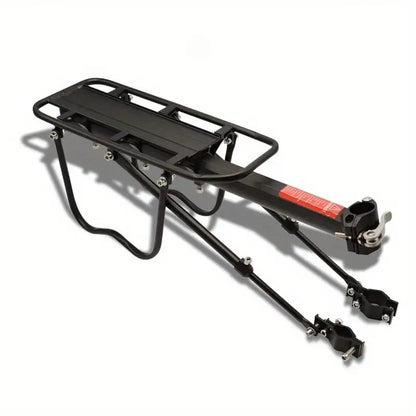 Bagageiro de Bicicleta Alumínio Ajustável 26-29” com Refletor
